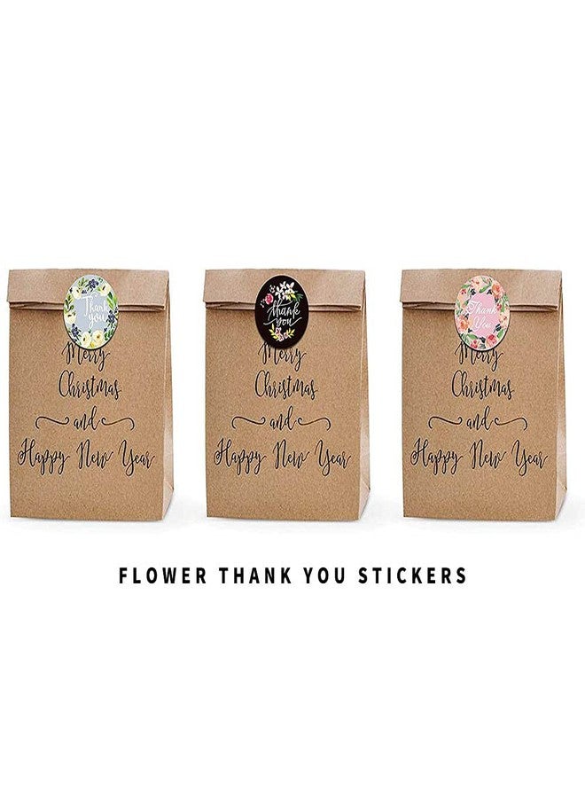 KCR Paper Elegant Floral Thank You Stickers Seal Label for Gift Packaging (Multicolour), 500 Stickers - Image 4